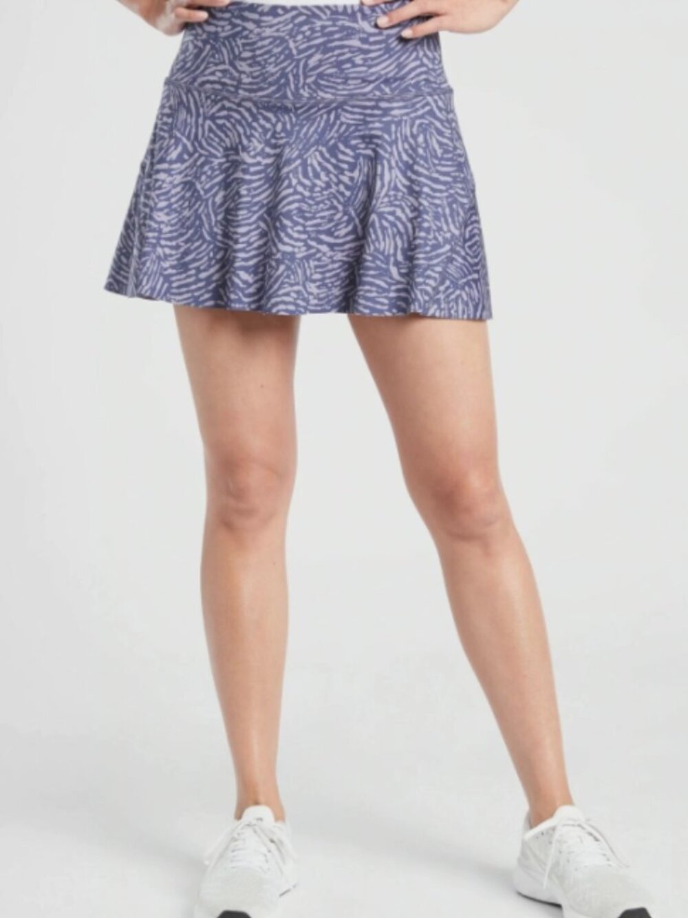 Athleta Ace Printed 13.5" Tennis Skort, Color: Fiji Violet, Size 1X, NwT